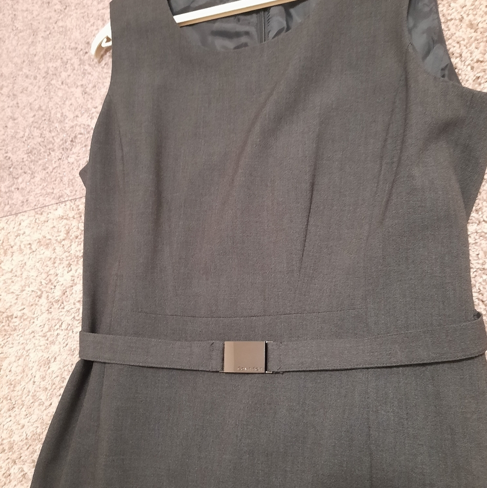 Calvin Klein grey dress